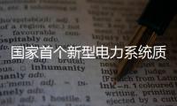 国家首个新型电力系统质检中心落户大湾区